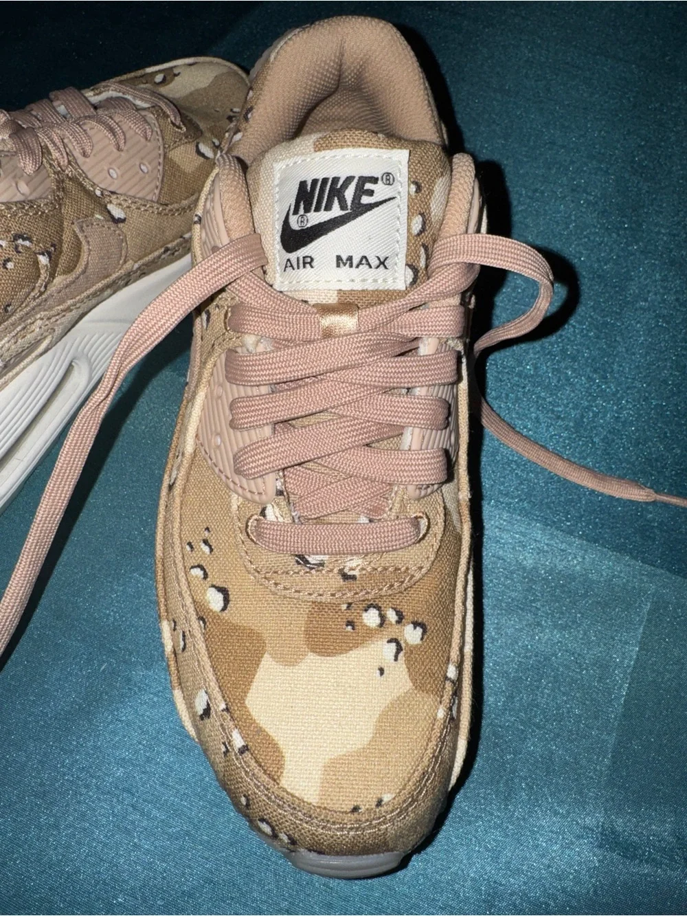 Nike Air Max 90 Desert Camo Sneakers - size 7